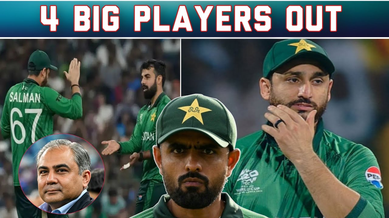 5 Pakistan Cricketers Should Be Dropped From Pakistan Team After Poor Show in World Cup