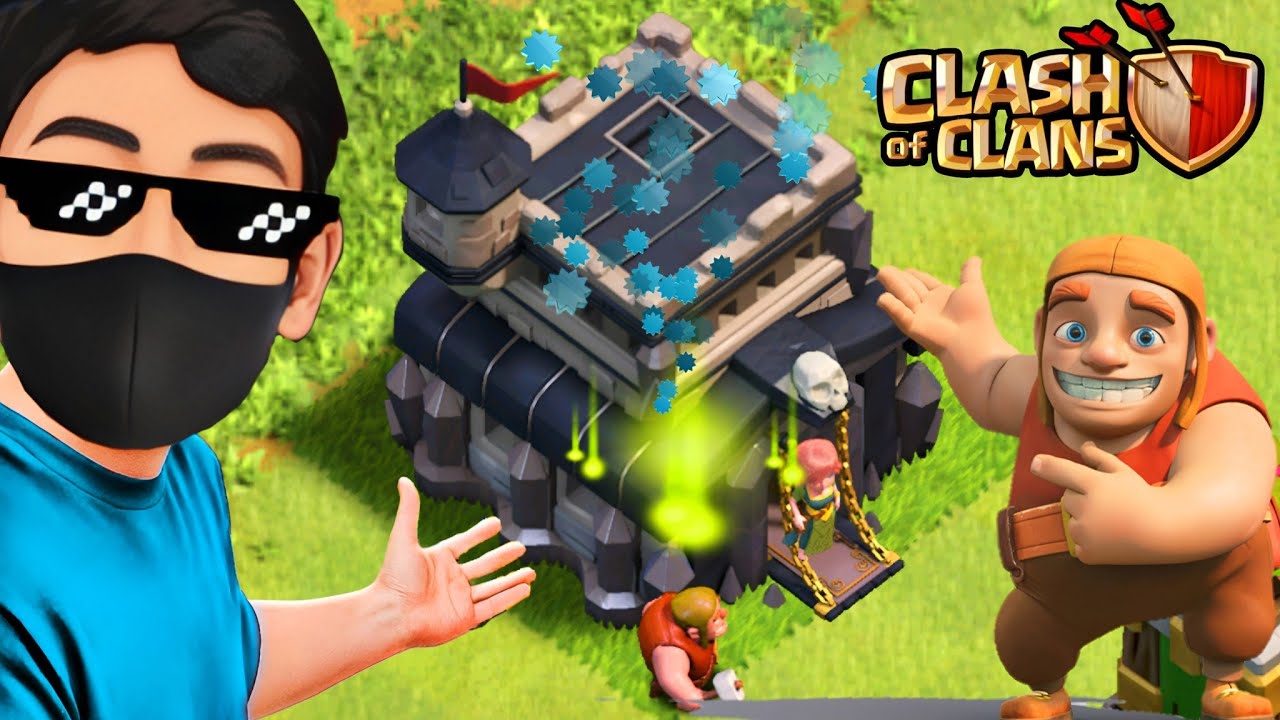 Clash Of Clans TH-9 update black 🖤 town hall 
