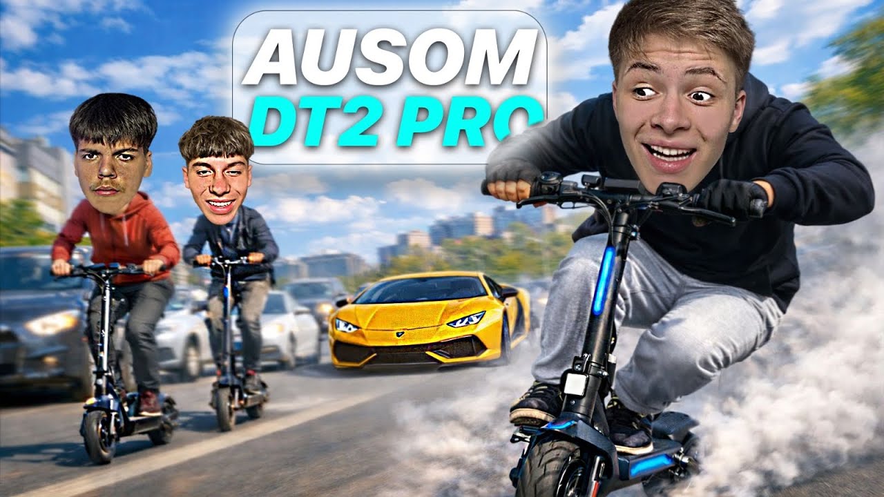 Am Dat Fum Cu Noua Trotineta AUSOM DT2 PRO
