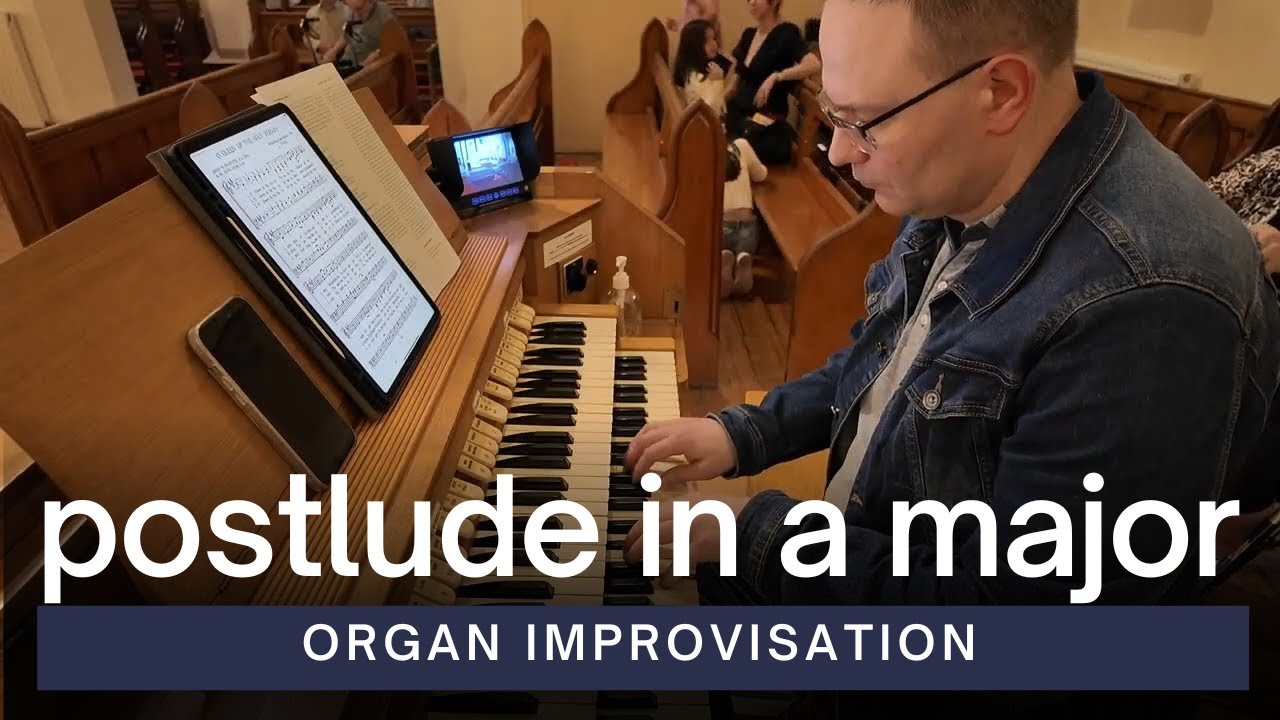 Postlude in A Major – Organ Improvisation | St. Patrick's Albury