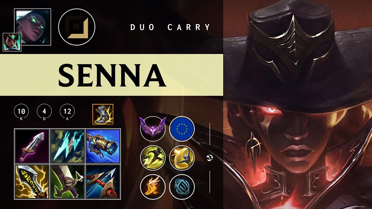 Senna ADC vs Caitlyn - EUW Master Patch 26.02