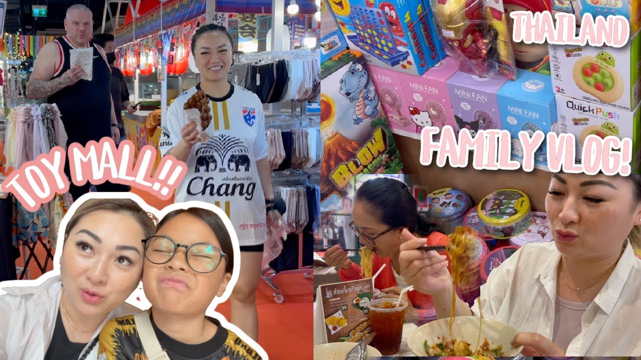 FULL Family VLOG *THE Best VIP Movie Experience, MEGA Toy Mall, Family Outing Bangkok | JustSissi