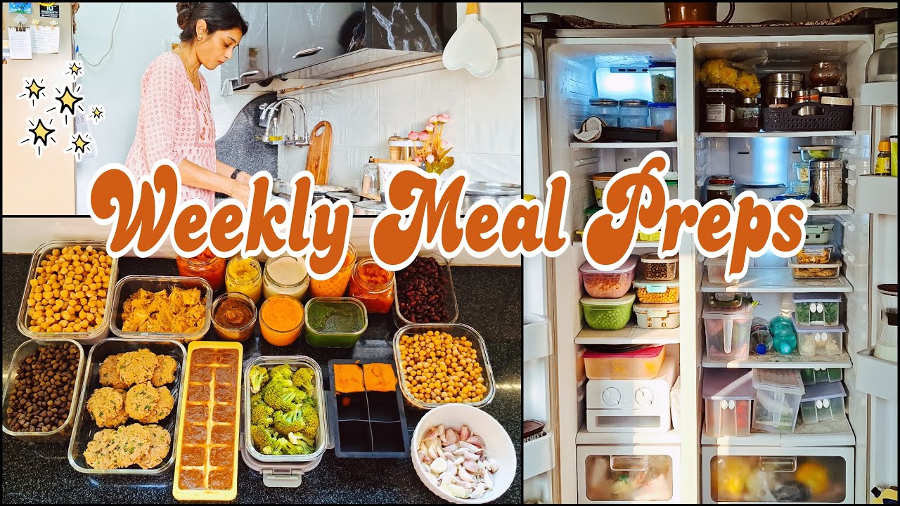 Working Moms కి Quick & Easy Weekly Meal Preps 💁&zwj;♀️| Paneer Tikka | Soya Tikkis | Mayonnaise