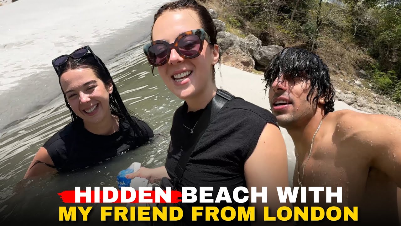 Alone on a Hidden Beach with My Friend from London 🇬🇧😱