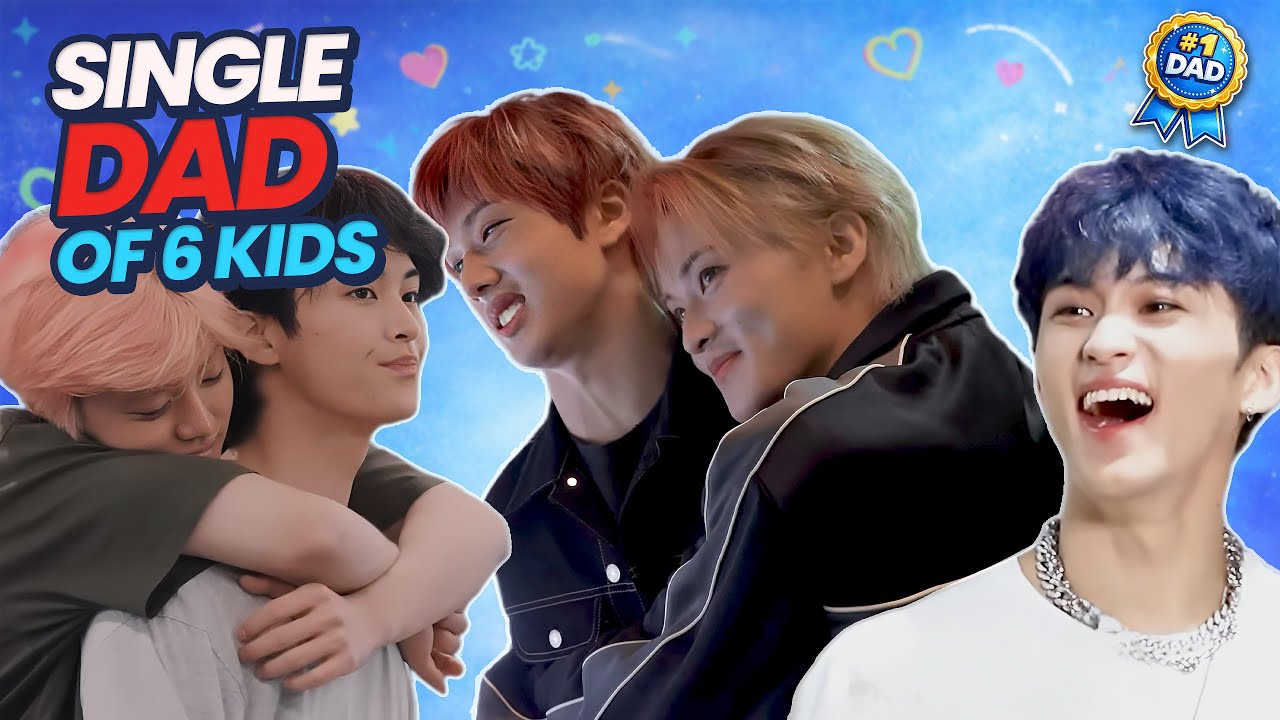 mark lee being a single dad of 6 kids