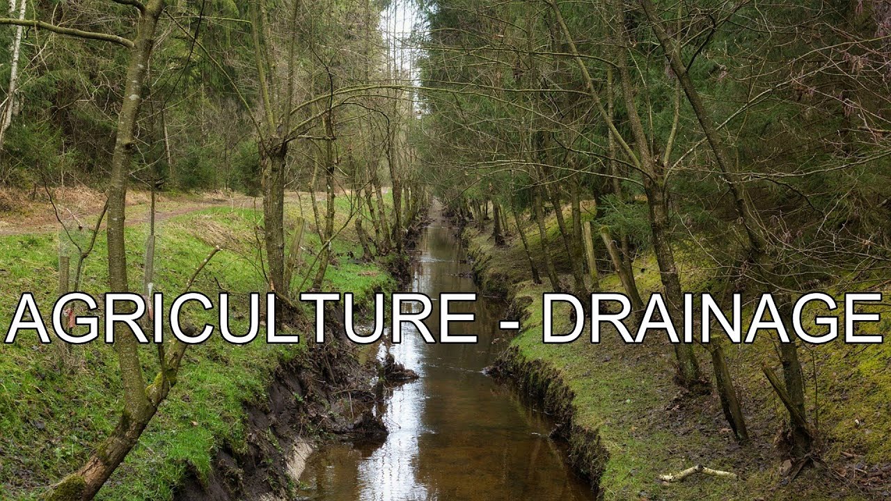 AGRICULTURE - DRAINAGE