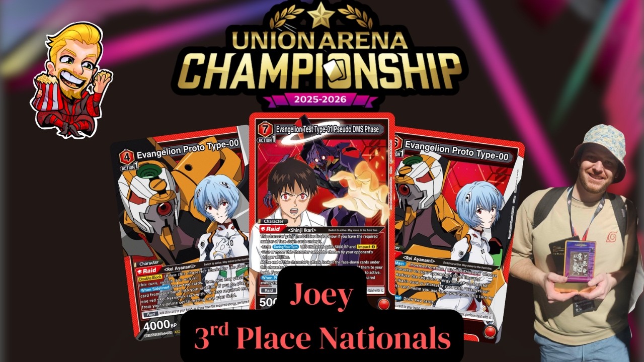 3-е место на Union Arena Nationals с Редом Реем?! | Интервью с Джои на Union Arena