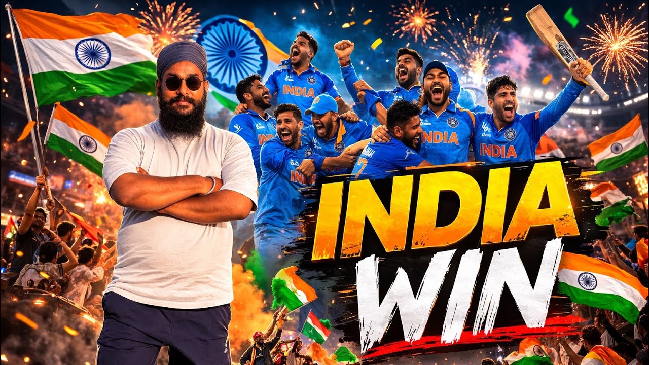 Mail ✉️ pey Tiki hai Zindgi || India 🇮🇳 Match Jeet gayi 