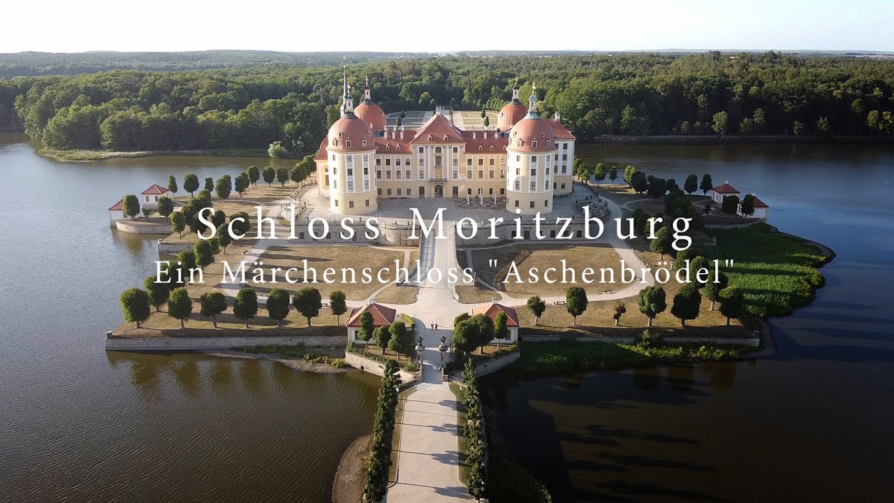 Drohnenflug Schloss Moritzburg - Ein Märchenschloss 