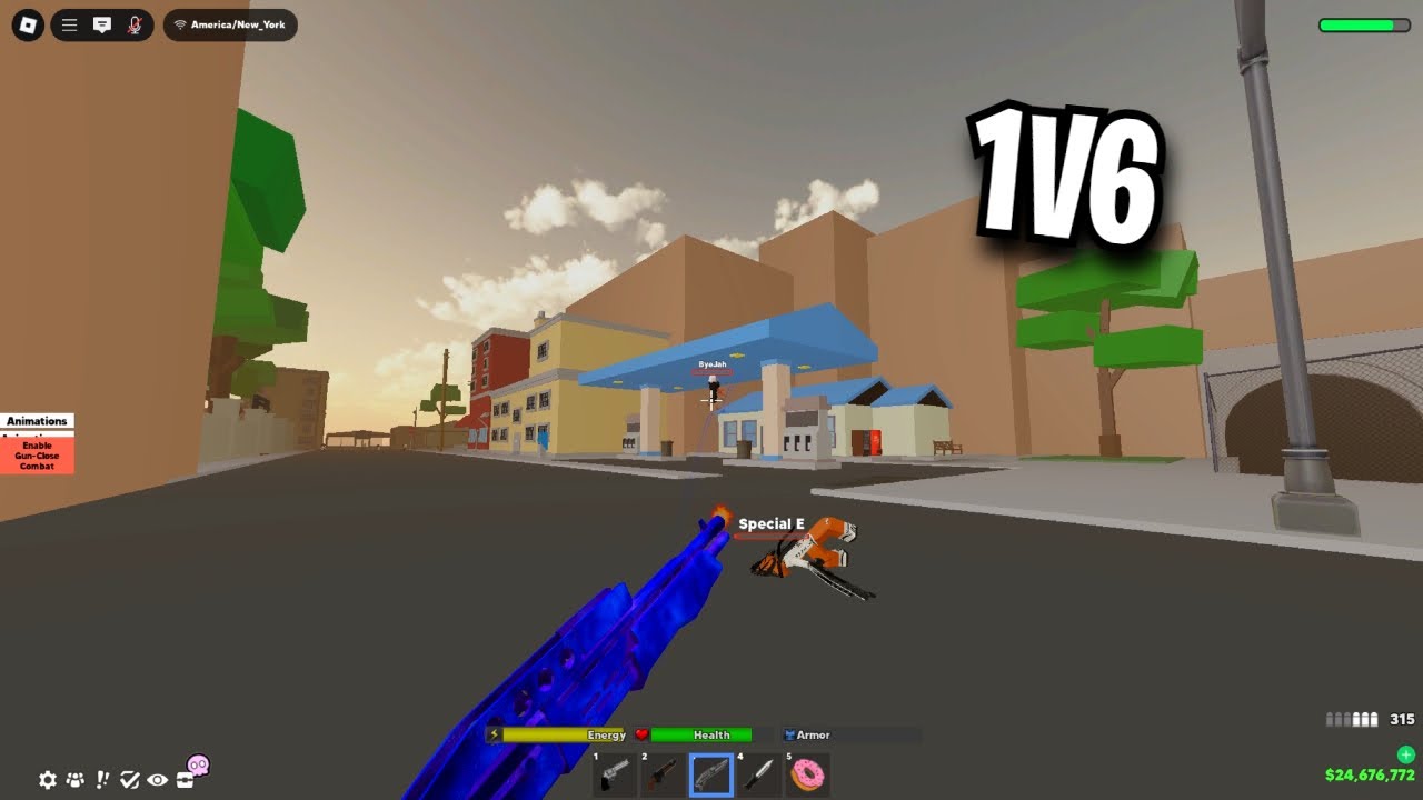 Raiding Tryhards in Da Hood for 11 Minutes.. (1v6)