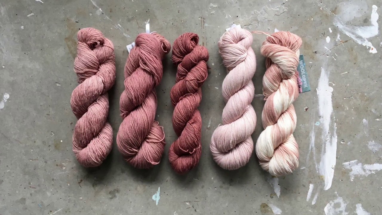 How to dye yarn using avocado