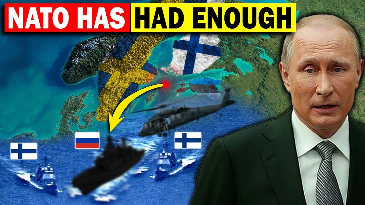 Russian Shadow Ship Attacks Baltic Sea Cables...&mdash;Then NATO's Response Was INSTANT