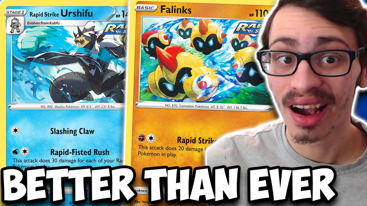 Rapid Strike Box Is BETTER Than Ever! Falinks DONKS, Hit Hard! Brilliant Stars PTCGO