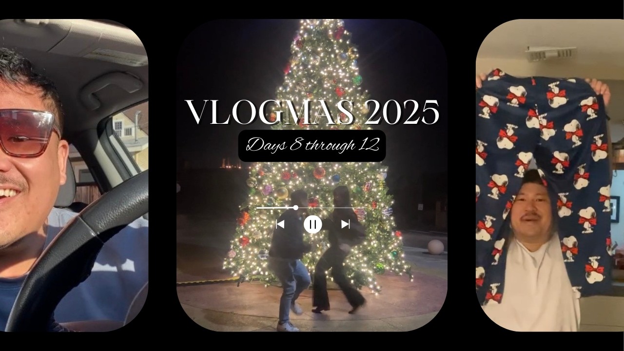 Vlogmas Days 8–12 | Cozy Routines, Trader Joe’s Haul & December Reflections