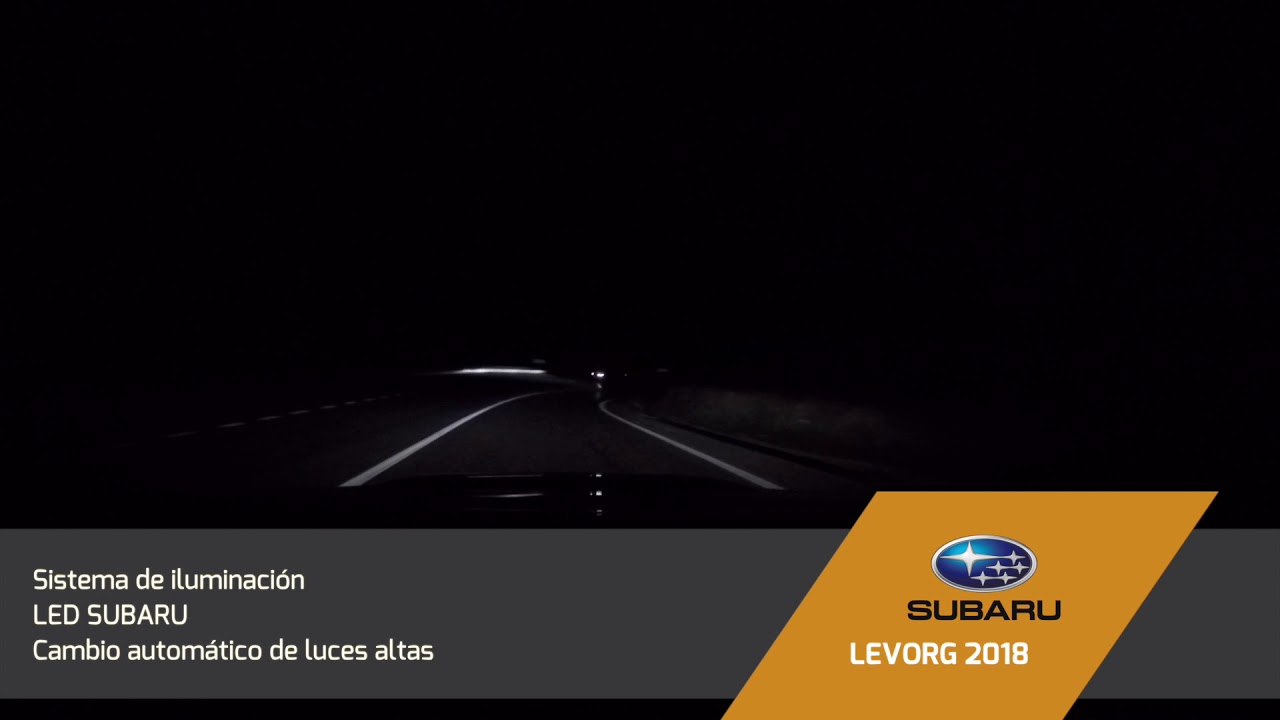 Sistema de Iluminaci&oacute;n LED del Subaru Levorg 2018 / Supermotoronline.com