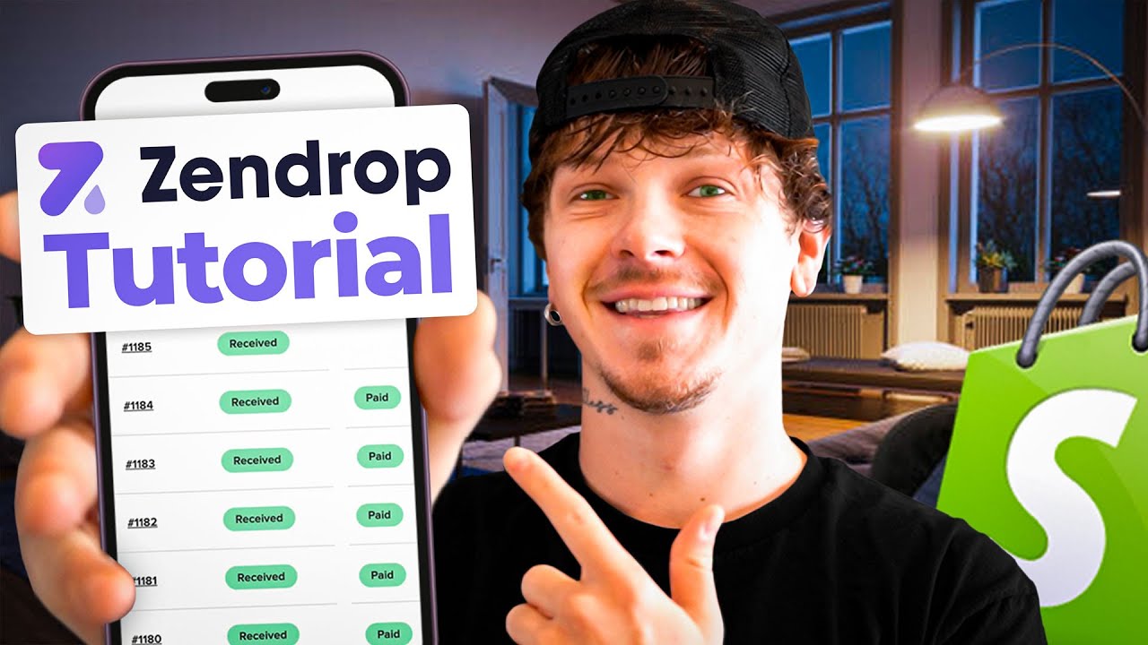 Учебное пособие по дропшиппингу на Shopify с использованием Zendrop (2026)