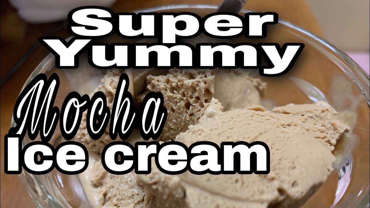 Mocha ice cream
