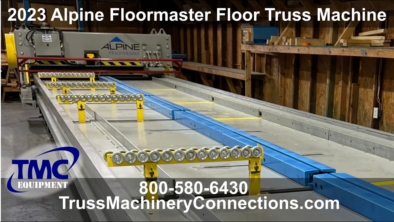 F61881 2023 Alpine FloorMaster Floor Truss Machine
