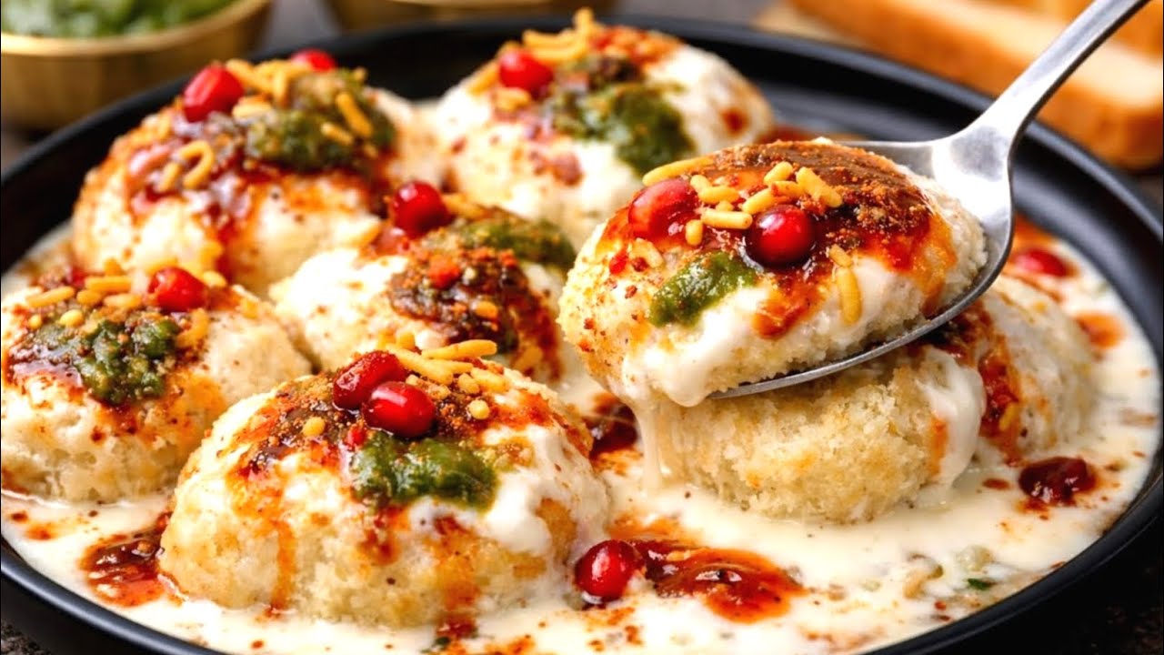 ब्रेड का ऐसा दही वड़ा आपने पहले कभी नहीं बनाया होगा | Bread Dahi Vada | Dahi Vada Recipe 