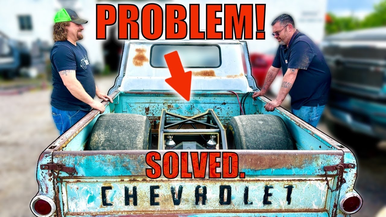 2 Idiots Back Half and Four-Link a '56 Chevy Race Truck! What Could Possibly Go Wrong?