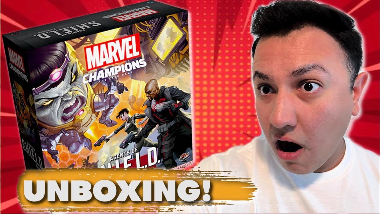 UNBOXING Agents Of S.H.I.E.L.D. Expansion | Marvel Champions