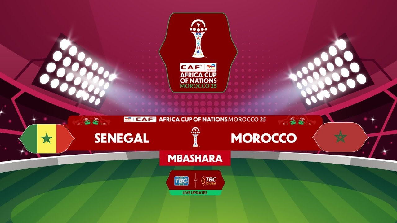 🔴#TBCLIVE : FAINALI AFCON 2025 | SENEGAL VS MOROCCO | DIMBA LA PRINCE MOULAY ABDELLAH