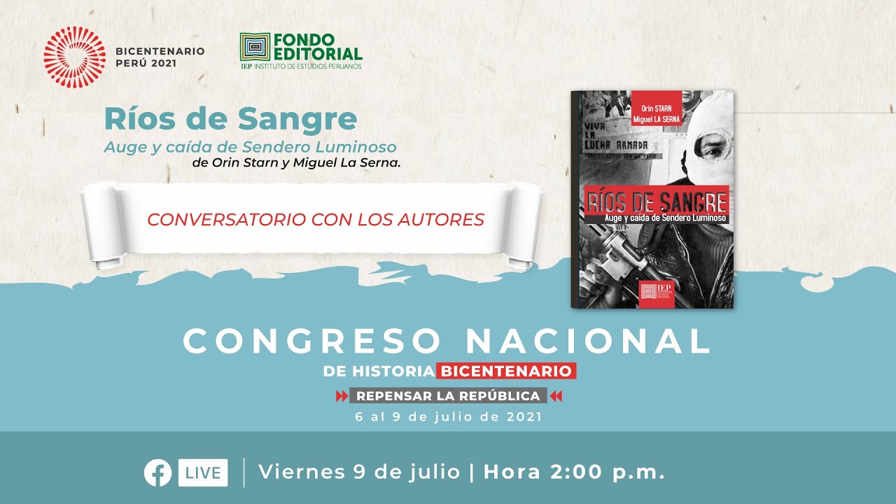 [PRESENTACIÓN DE LIBRO] Ríos de Sangre