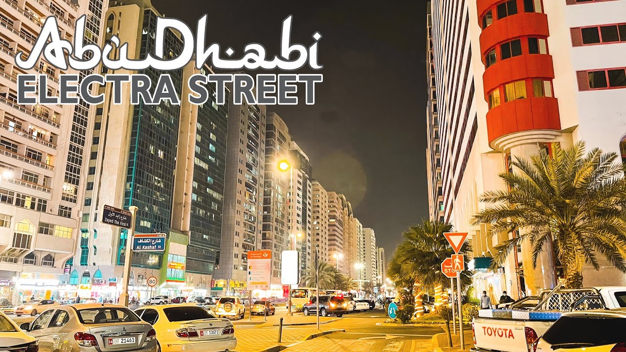 Walking in Abu Dhabi 2021 | Electra Street Abu Dhabi [HD]