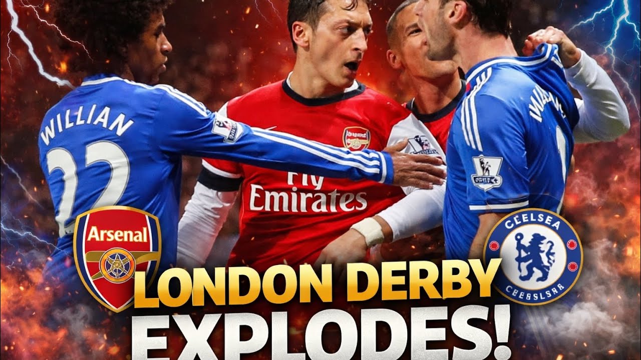 London Derby Explodes! Arsenal vs Chelsea Full Drama Recap
