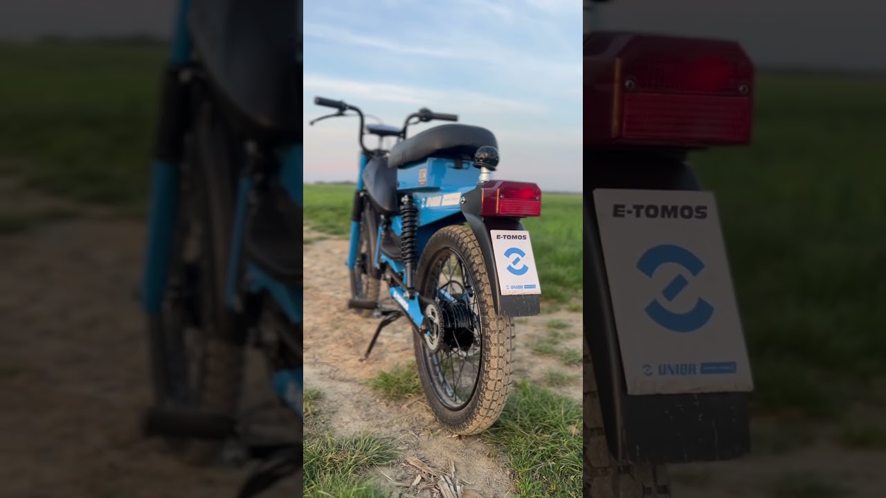 E~TOMOS APN6s Electric! #tomos #electricvehicle #moped #motorcycle