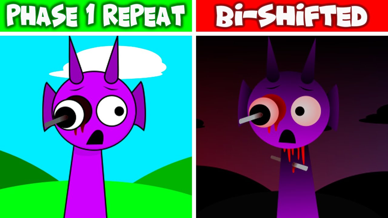 Sprunki PHASE 1 But EVERYONE Is Repeat BI-SHIFTED