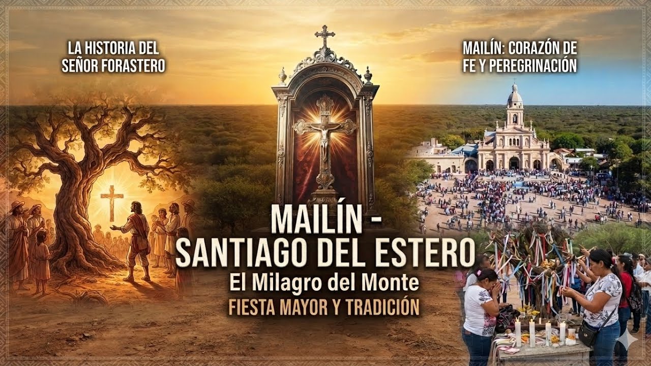 VILLA MAILIN ., la historia del santo narrada por un lugareño.
