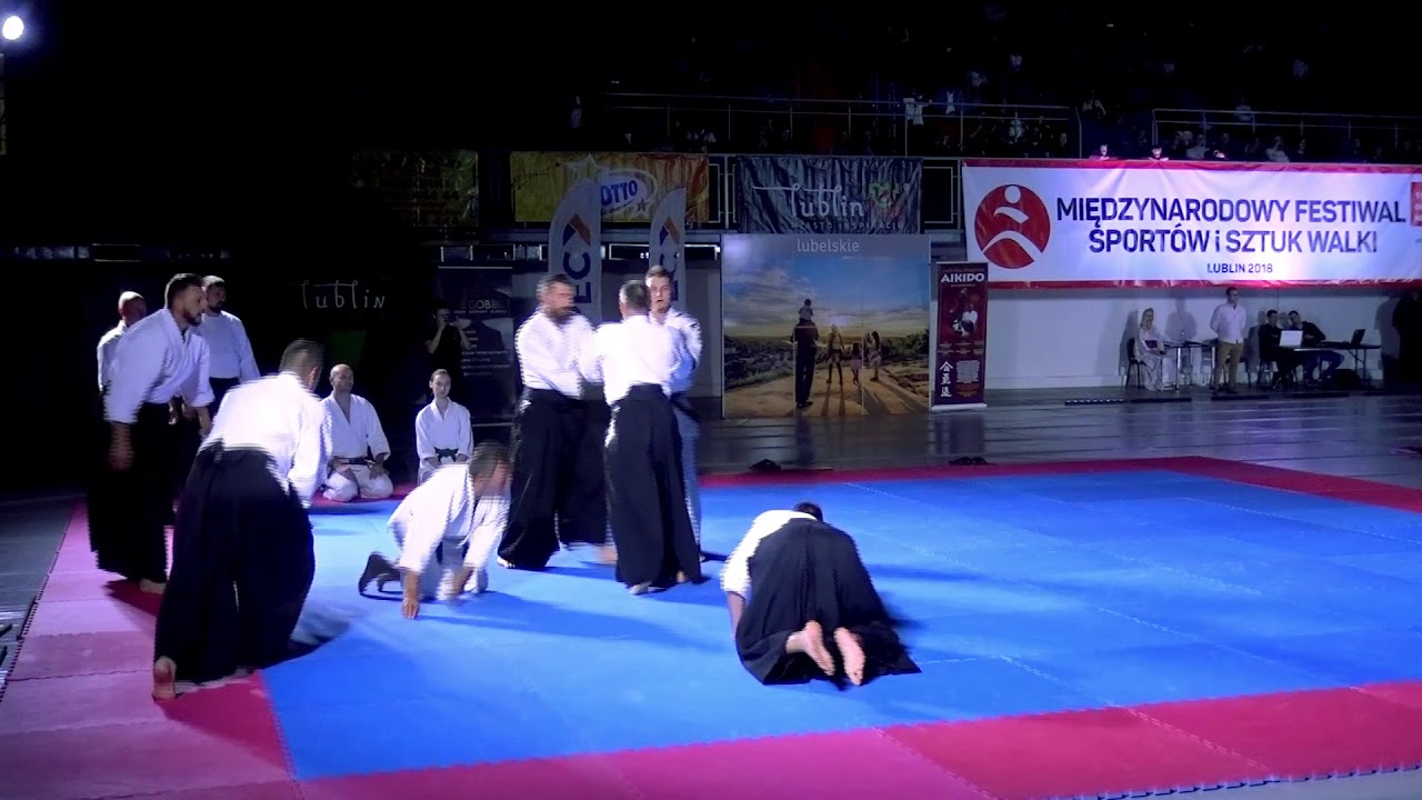Pokaz Lubelskiej Akademii Aikido -  30 IX 2018