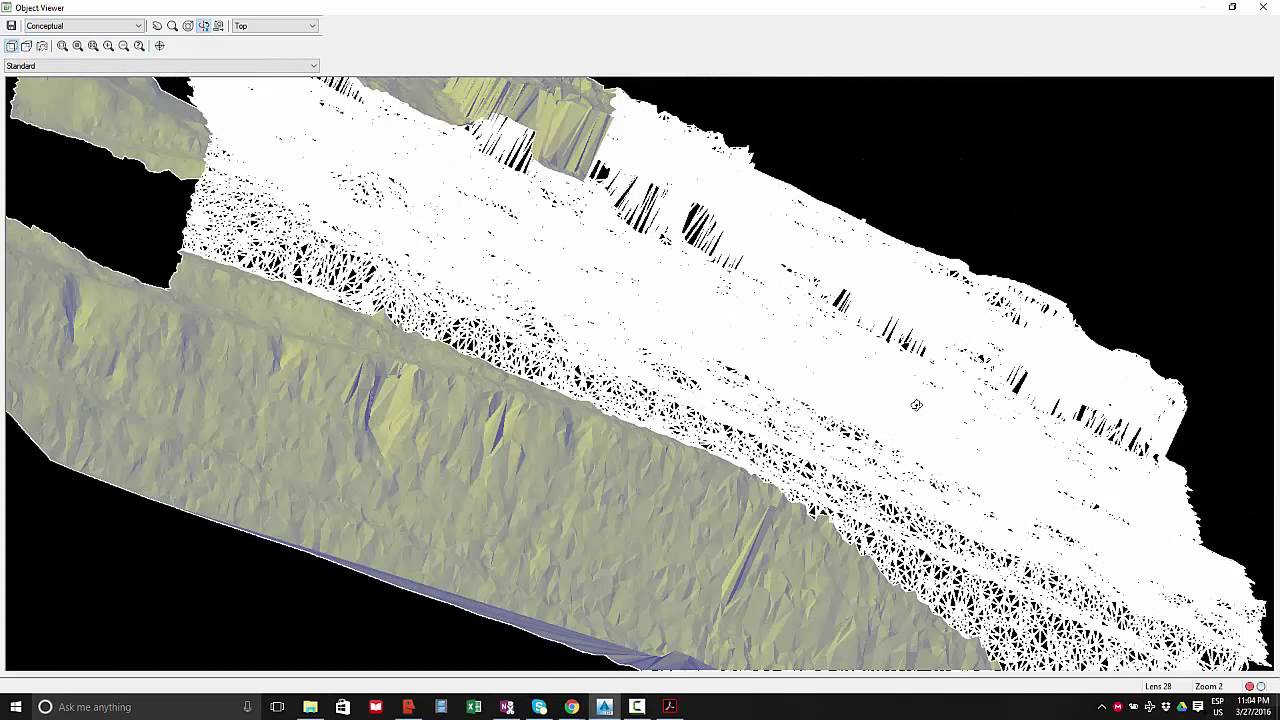 Agisoft Photoscan + Georeferenciado + Civil3d PARTE 2 de 2.