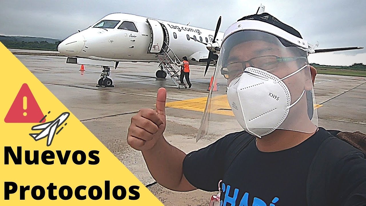 ¡Así es VOLAR EN AVIÓN en pleno 2021 🦠😱🛩! - AEROPUERTO LA AURORA GUATEMALA