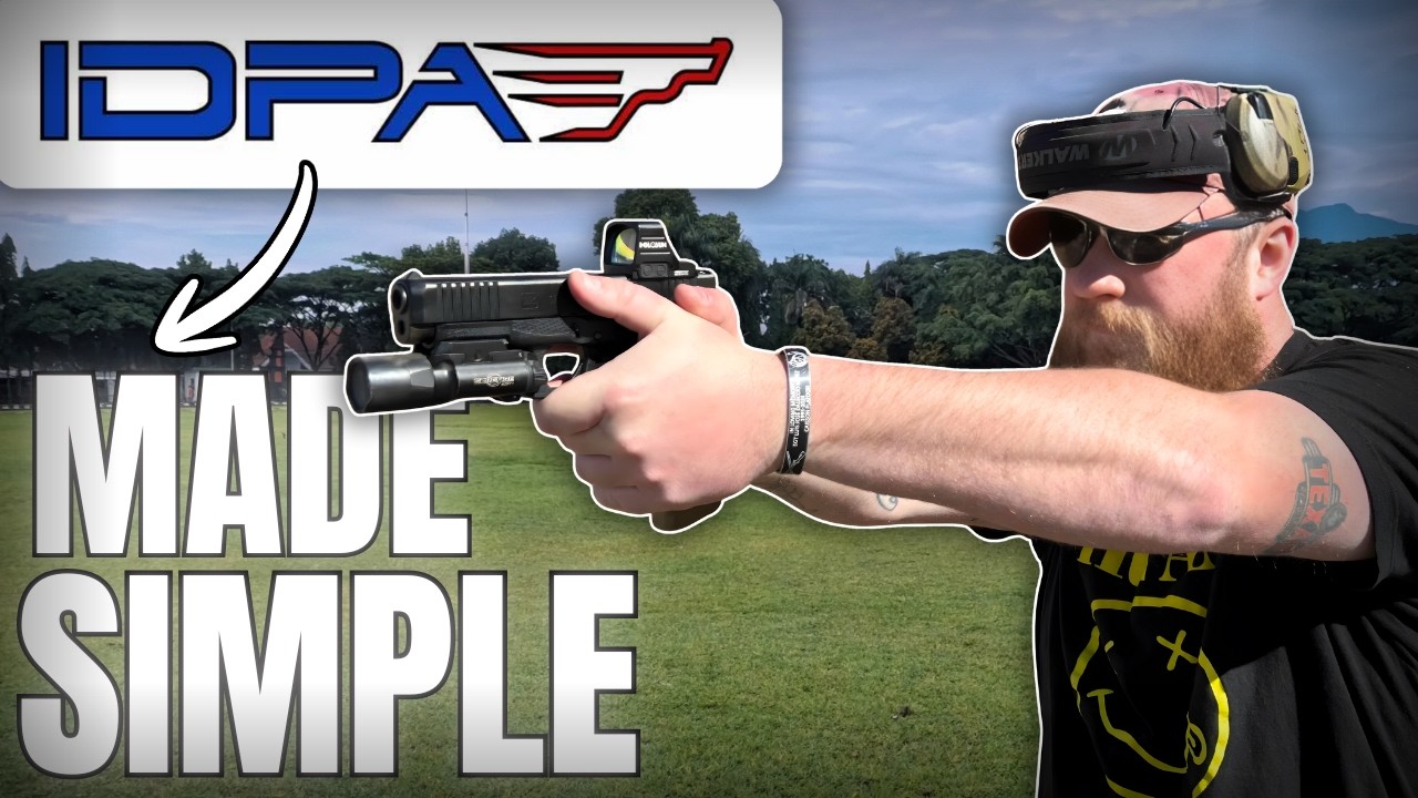 Посмотрите это перед началом соревнований по IDPA.