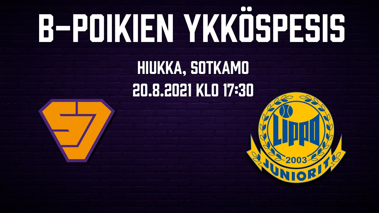 B-poikien ykk&ouml;spesis Sotkamo - Oulu 20.8.2021