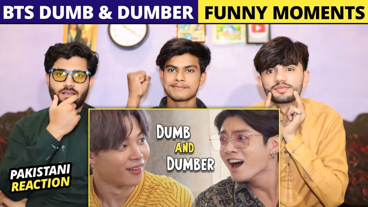 Bts Dumb & Dumber Funny Moments - Pakistani Reaction - Shan Rajpoot