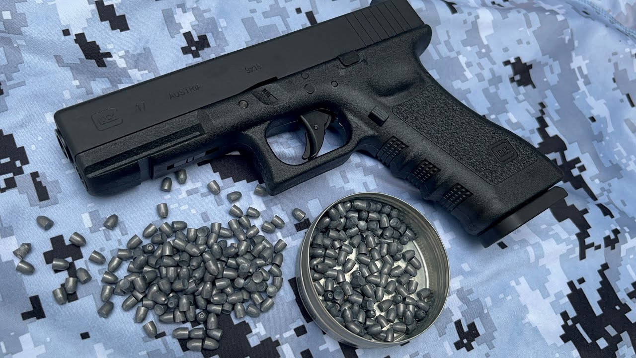 Umarex Airgun Glock 17 Gen 3 Dual Ammo unboxing and testing