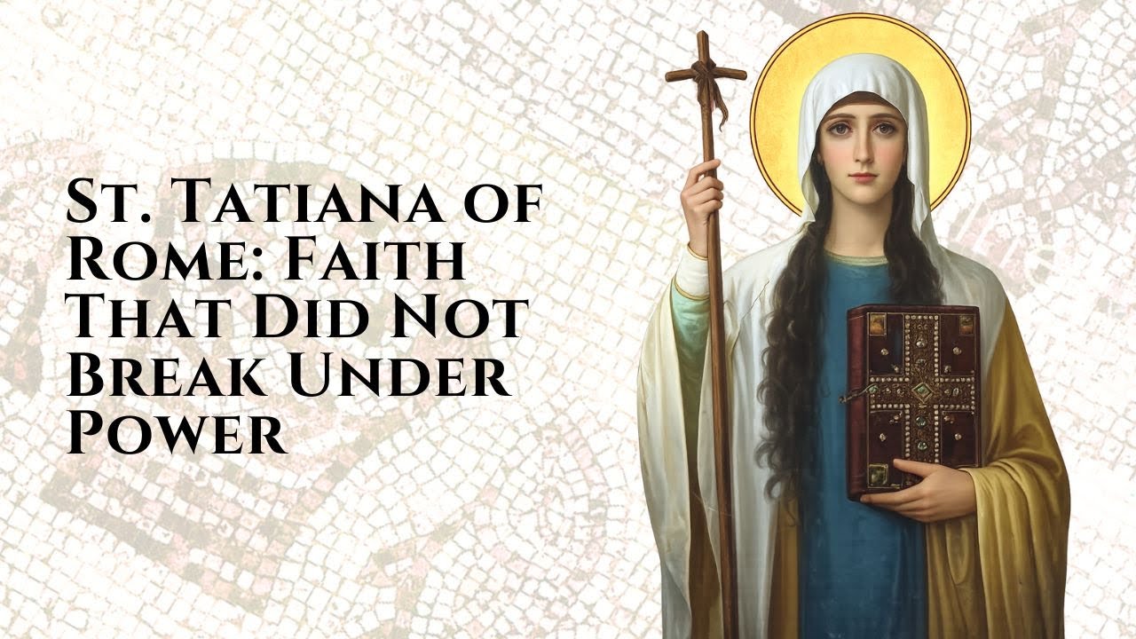 St. Tatiana of Rome: Faith That Did Not Break Under Power