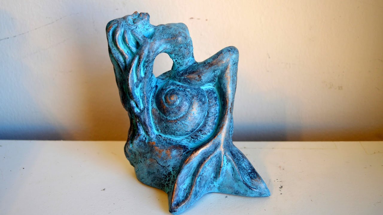 How To Create a Green Patina Finish - See Below for New Video Link with Better Sound