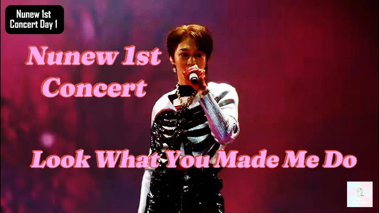 Nunew 1st Concert (Day 1) : Look What You Made Me Do #nunew #nunew1stconcertday1 #zeenunew