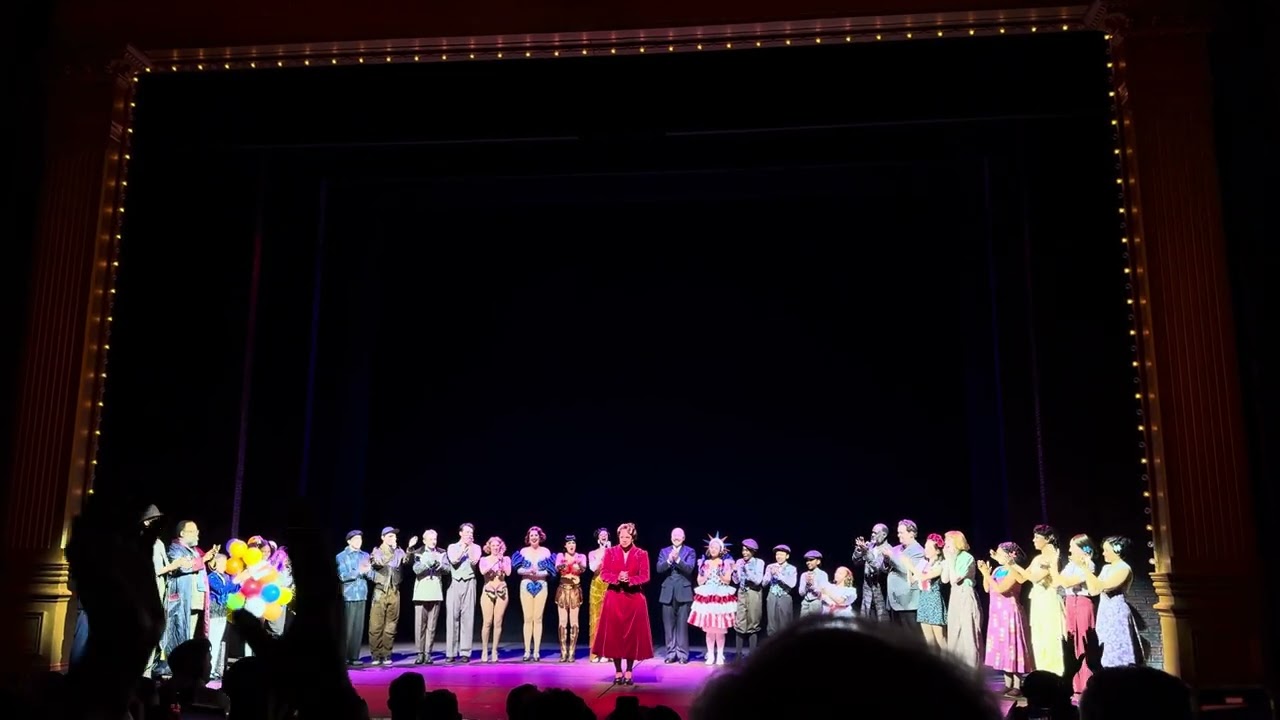 Gypsy First Broadway Preview Curtain Call 11/21/24