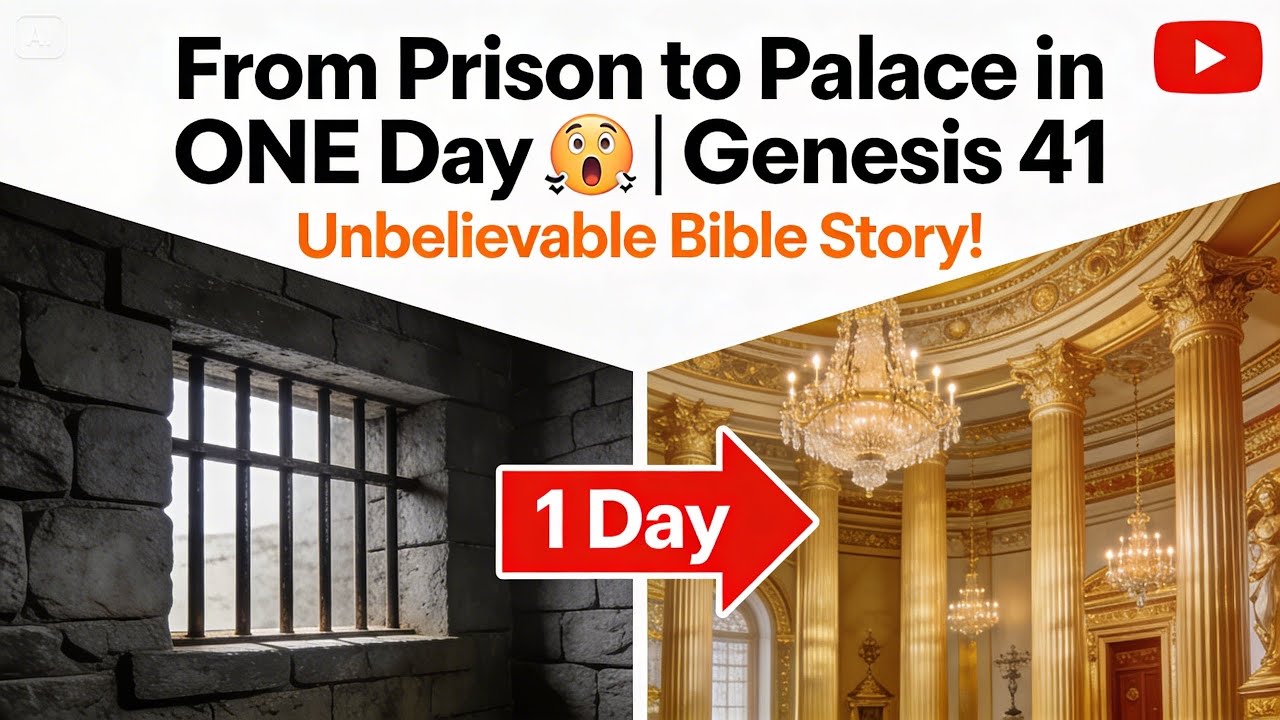 From Prison to Palace in ONE Day 😳 | Genesis 41