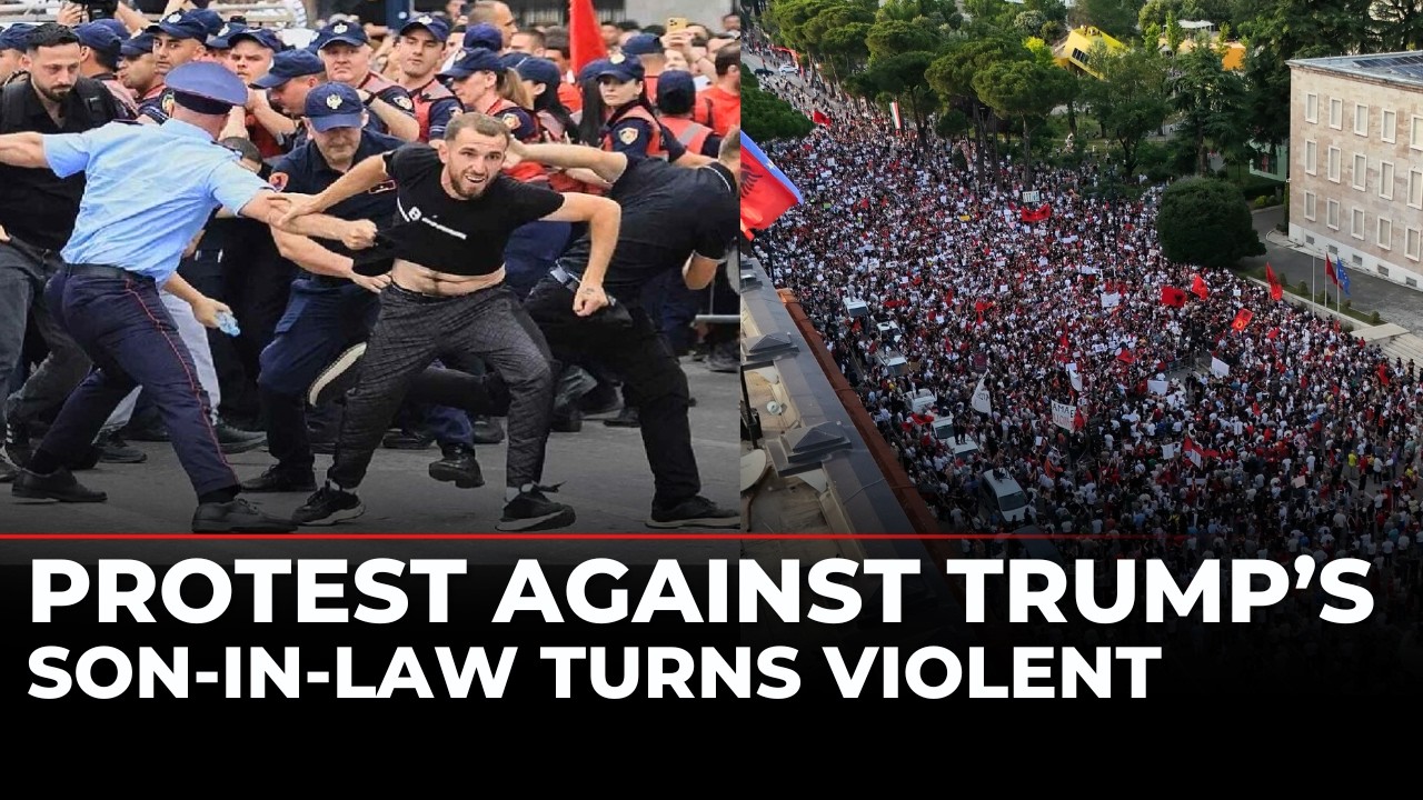 Albania Protest LIVE: Police Clash with Demonstrators Over Trump-Kushner Megaproject | Tirana