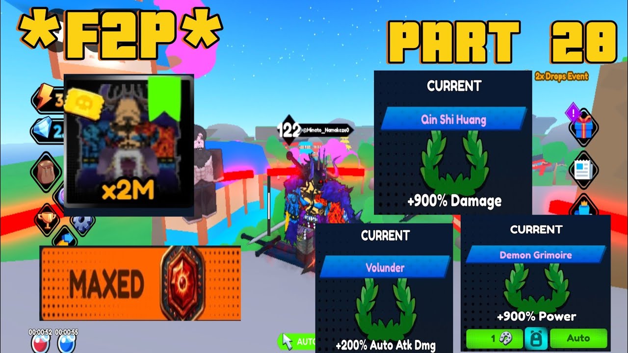 ANIME REVOLUTION X *F2P* PARY 28 NOOB TO HIGH TIER NOOB