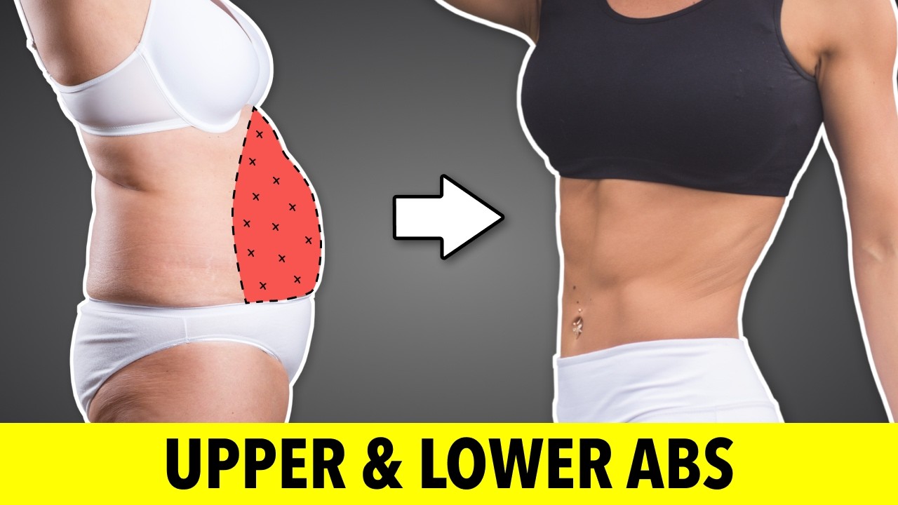 Upper & Lower Belly Fat Workout for a Flat Abdomen