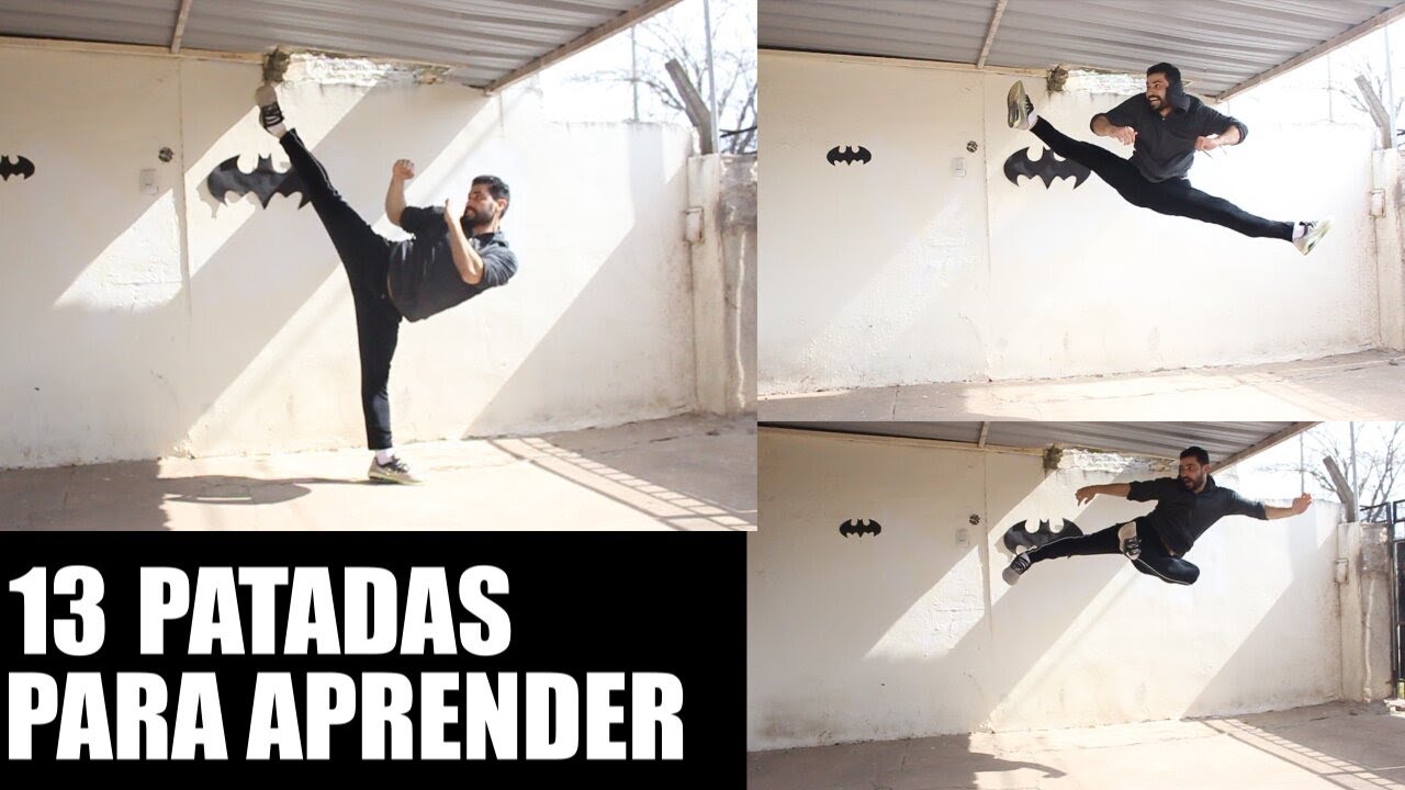 Como hacer las 13 patadas mas famosas