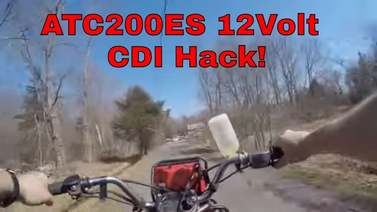 No Spark Honda Big Red ATC200ES Ignition Hack, 12Volt CDI Upgrade!