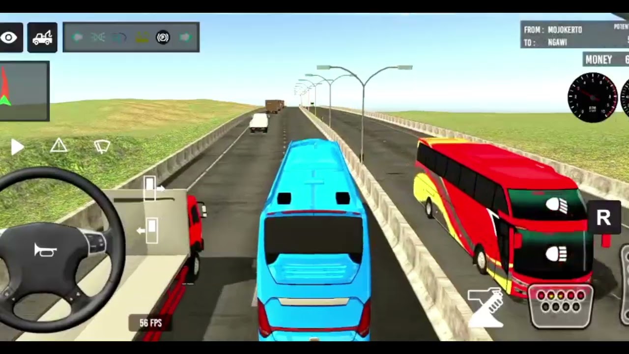 🥰BUS SIMULATOR INDONESIA || Bus 🚌 Driving👮 City euro Coach bus simulator 🔥-Android Gameplay Bus 2024